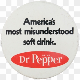 Dr Pepper Misunderstood - Dublin Dr Pepper, HD Png Download - dr. pepper logo png