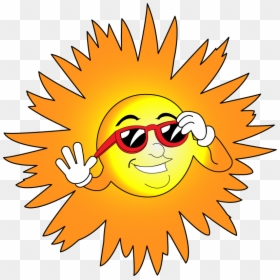 Summer Walking Tips - Example Of Personification Of The Sun, HD Png Download - sunny weather png