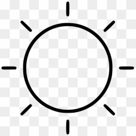 Day Light Sun Sunny Weather - Sun Ray Clipart Black And White, HD Png Download - sunny weather png