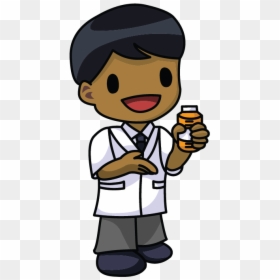 Pharmacy Clipart Customer - Pharmacy Technician Cartoon, HD Png Download - pharmacist png