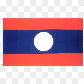 Ft Flag - Flag Of Laos, HD Png Download - laos flag png