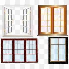 Shutter Designs - House Windows Glass, HD Png Download - shutters png