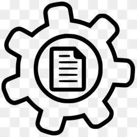Transparent Gear - Content Management System Icon, HD Png Download - settings gear png