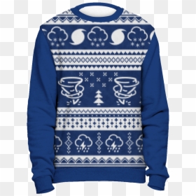 Weather Icon Christmas Sweatshirt"  Data Large Image="//cdn - Mike Tyson Punch Out Sweater, HD Png Download - weather icons png transparent