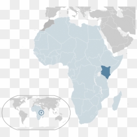 World Map, HD Png Download - kenya flag png