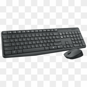 Laptop Replacement Keyboard - Logitech Mk235, HD Png Download - broken keyboard png