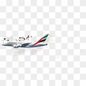 Transparent Boeing 777 Png - Fly Emirates Plane Png, Png Download - airbus png
