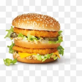 Chicken Big Mac - Big Mac Transparent Background, HD Png Download - vhv