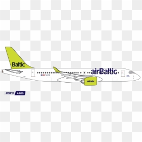 Air Baltic Fleet, HD Png Download - airbus png