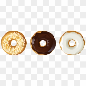 Donuts Clipart Png - Doughnut Chocolate Transparent Background, Png Download - donut.png