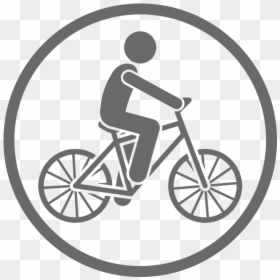 Cycling - Bicycle Embroidery Design, HD Png Download - cycling png