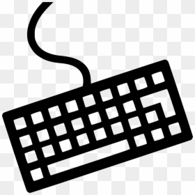 Keyboard Hardware - Keyboard Pc Icon Png, Transparent Png - broken keyboard png