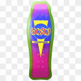 Hosoi Sunburst Pink Purple Bottom Web Bdhi002sb - Hosoi Hammerhead, HD Png Download - skateboard side view png