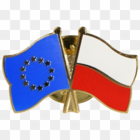 Poland Friendship Flag Pin, Badge - Flag, HD Png Download - poland flag png