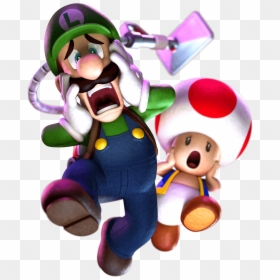 Poltergust Luigi - Luigi's Mansion Dark Moon Luigi, HD Png Download - luigi head png