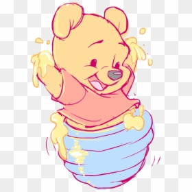Cute Winnie The Pooh Baby, HD Png Download - winnie pooh png