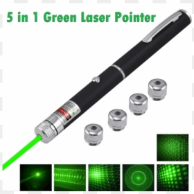 5 In 1 Green Laser Pointer, HD Png Download - laser pointer png