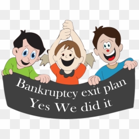 Yes We Can Cartoon, HD Png Download - bankrupt png