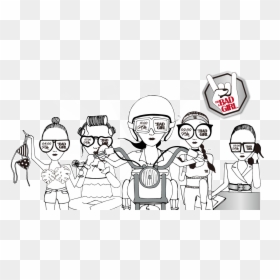Bad Girl Png -badgirl De Girls - Cartoon, Transparent Png - interrogacion png