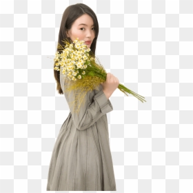 Women - Bouquet, HD Png Download - asian woman png