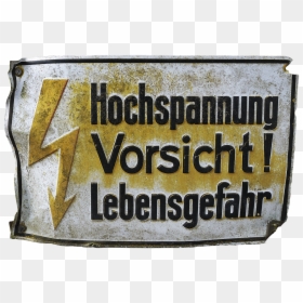 Sign, HD Png Download - peligro png