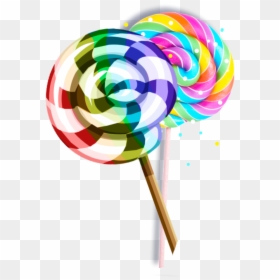 Transparent Rainbow Lollipop Png - Lollipop, Png Download - candy.png