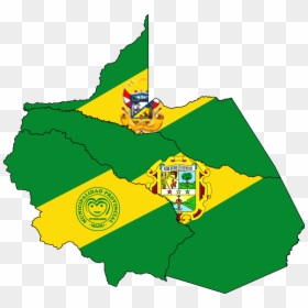 Madre De Dios Flag Map, HD Png Download - madre png