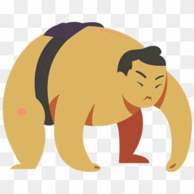 Sumo Png - Sumo Wrestler Cartoon Png, Transparent Png - sumo wrestler png