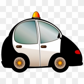 รูป การ์ตูน รถ ตำรวจ, HD Png Download - carro animado png