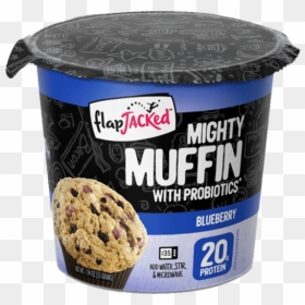 Flapjacked Mighty Muffin - Flapjacked Mighty Muffin Maple Pumpkin, HD Png Download - blueberry muffin png