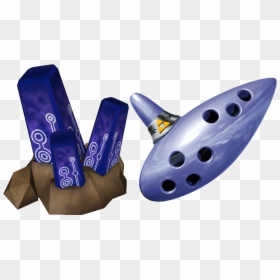 Timeshift Stone Ocarina Of Time - Ocarina Of Time Item, HD Png Download - ocarina png