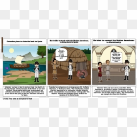 Cartoon, HD Png Download - columbus png