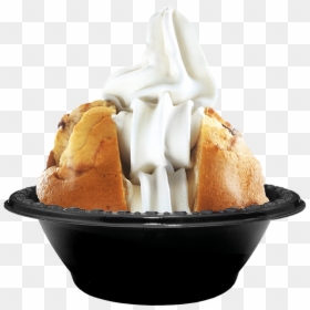 Blueberry Muffin & Ice Cream - Bun, HD Png Download - blueberry muffin png