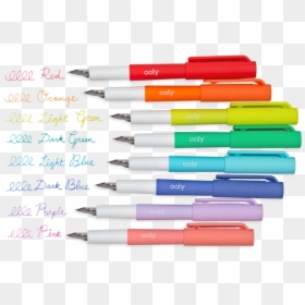 Color Write Fountain Pens Ooly, HD Png Download - color swatches png