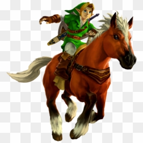Legend Of Zelda Ocarina Of Time 3d Epona, HD Png Download - ocarina png