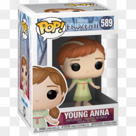 Funko Pop Disney Frozen 2 Young Anna, HD Png Download - peligro png