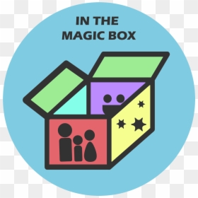 Magic Box Png - Box Clipart Black And White, Transparent Png - magic box png