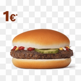 Transparent Hamburguesas Png - Hamburguesa Mcdonalds 1 Euro, Png Download - hamburguesas png