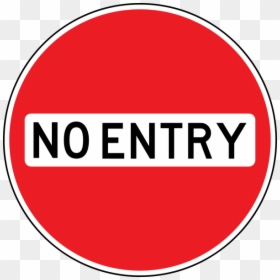 Red No Entry Png Transparent Image - No Entry, Png Download - red no png