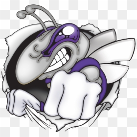 Hazen Hornet Mascot, HD Png Download - school supplies background png