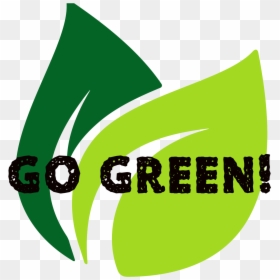 Vector Transparent Leaf Logo, HD Png Download - go green png