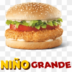 Transparent Hamburguesas Png - Chicken Burger Png, Png Download - hamburguesas png