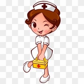 Transparent Trust Clipart - Imagenes De Enfermeras Caricatura, HD Png Download - enfermera png