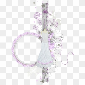 M醩cara Vestido Lil醩 Em Png Fundo Branco Para Col - Decoration, Transparent Png - fundo branco png