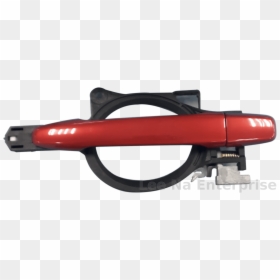 Car Door Handle Red Outside Handle - Rifle, HD Png Download - handle png