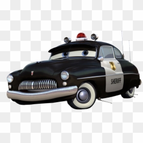 Police Cars Hudson Mcqueen Lightning Mater Black Clipart - Disney Cars Characters Png, Transparent Png - police cars png
