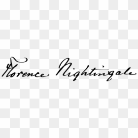 Florence Nightingale Signature, HD Png Download - nightingale png