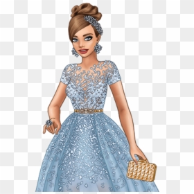 More Than Just An Online Dress Up Game For Girls - Gown, HD Png Download - dress up png