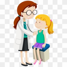 Doctor Checking Clipart, HD Png Download - enfermera png