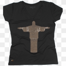 Camiseta Cristo Redentor, HD Png Download - cristo redentor png